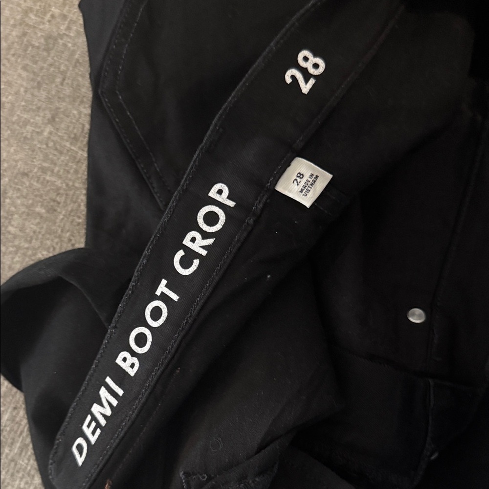 J. Crew Women's Black Boot Cut Jeans - Picture 5 of 5